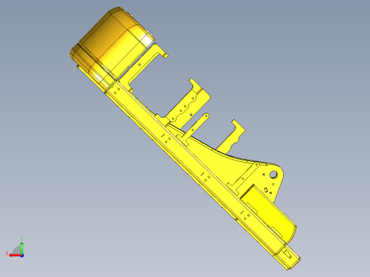 挖掘机小松360底座设计后视缩略图