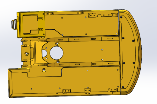 挖掘机小松360底座设计缩略图