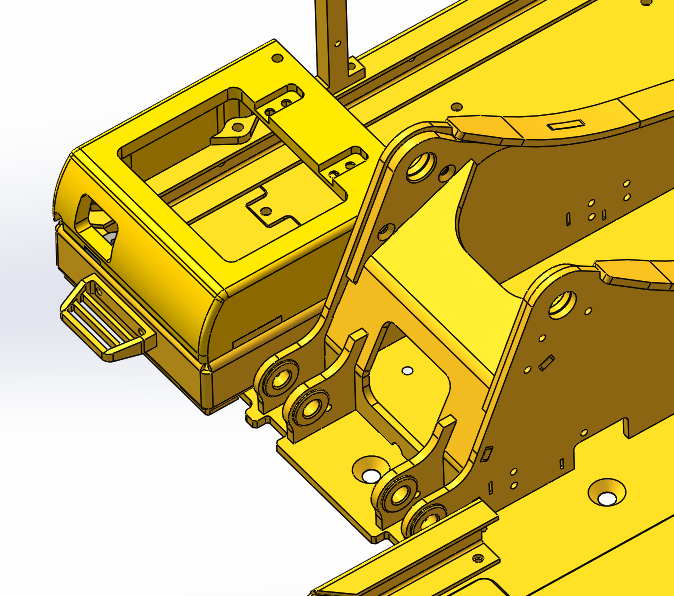 挖掘机小松360底座设计
