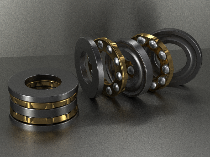 滚珠轴承双推力轴承