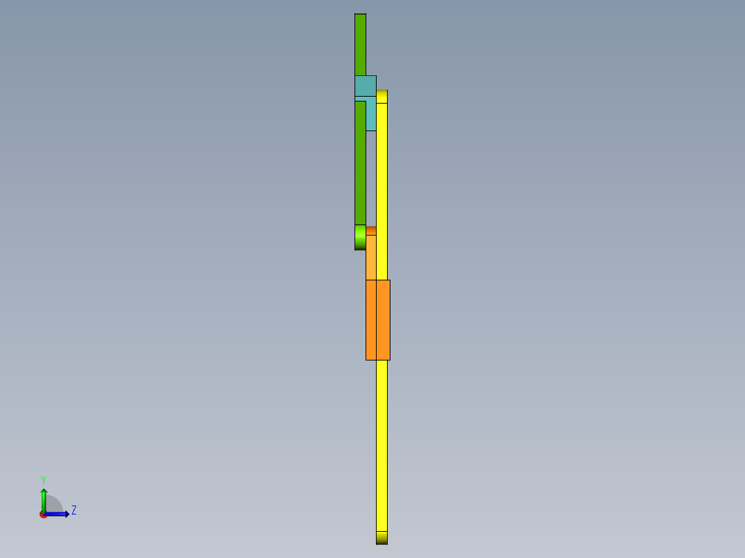 正切机构左视图