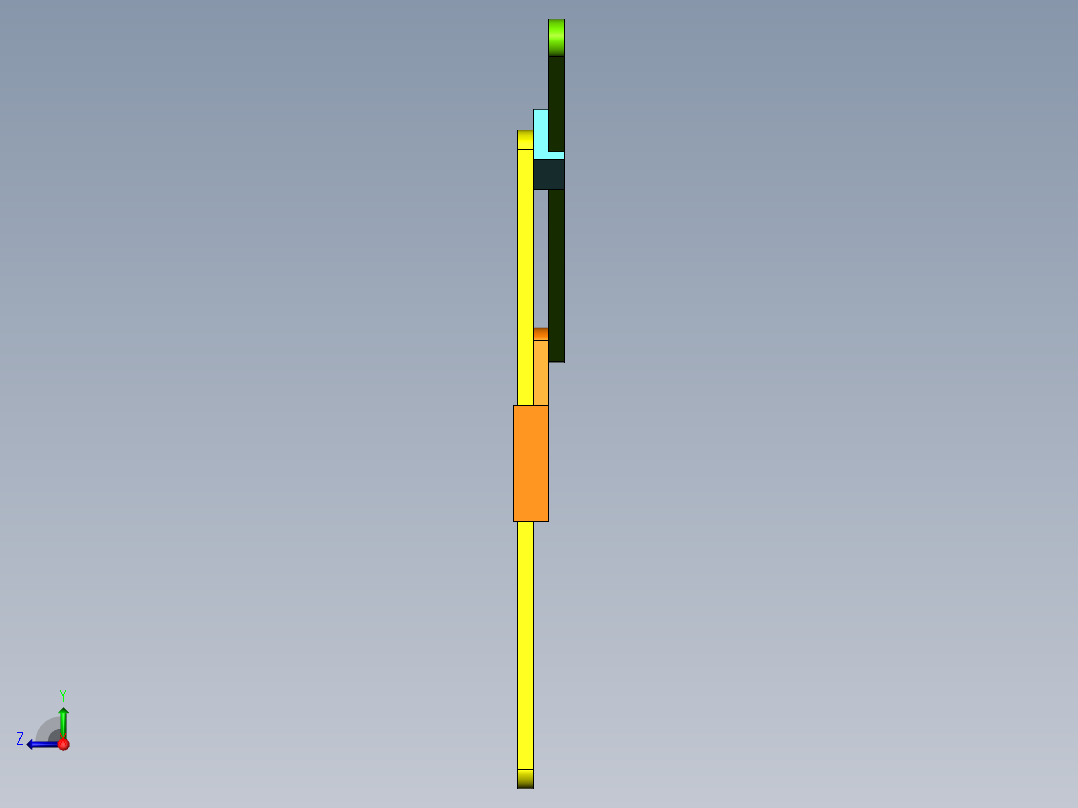 正切机构右视图