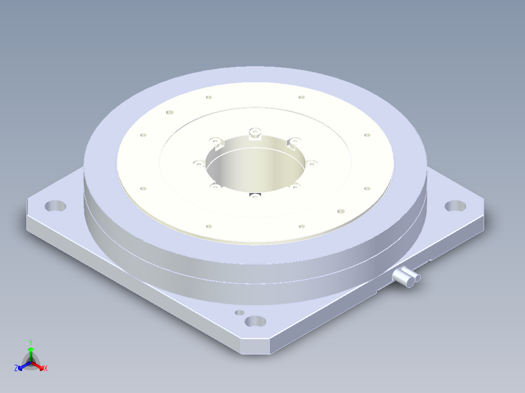 170-012直驱电机主视图
