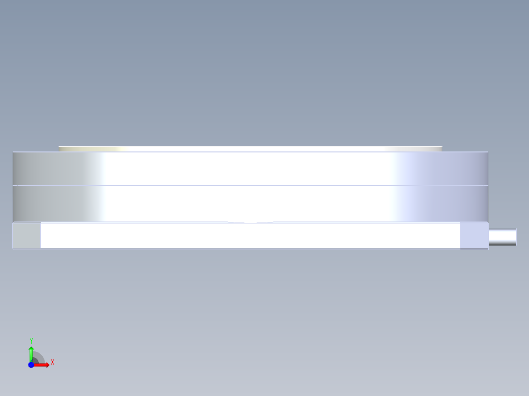 170-012直驱电机前视图