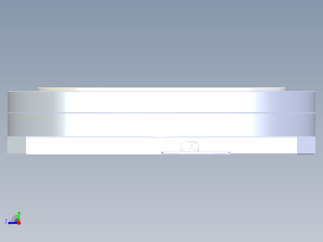 170-012直驱电机右视图