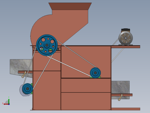蓖麻脱壳机-SW后视缩略图