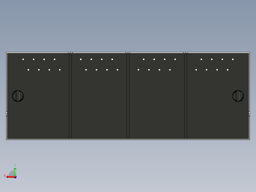 4端口RJ45插座后视缩略图
