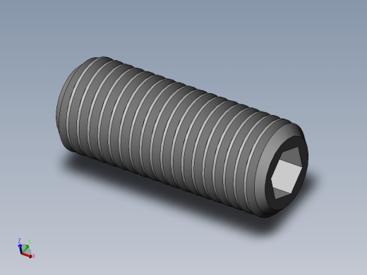 DIN 913-ISO 4026 固定螺钉-M24 L=60.SLDPRT