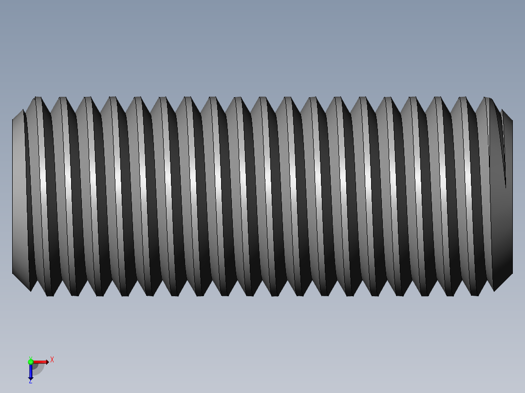 DIN 913-ISO 4026 固定螺钉-M24 L=60.SLDPRT俯视图