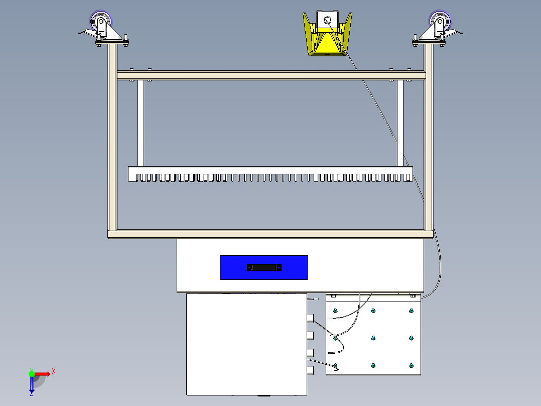 软管接头压合俯视图