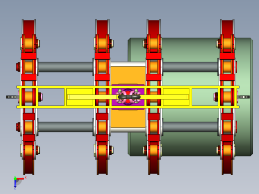 大圆柱体夹爪俯视缩略图