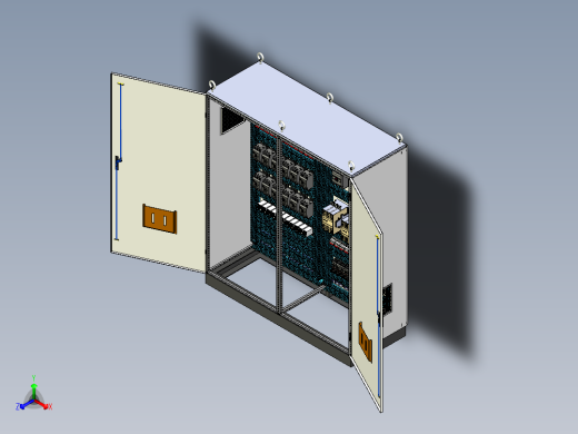 双柜组装交流接触器控制柜 56292