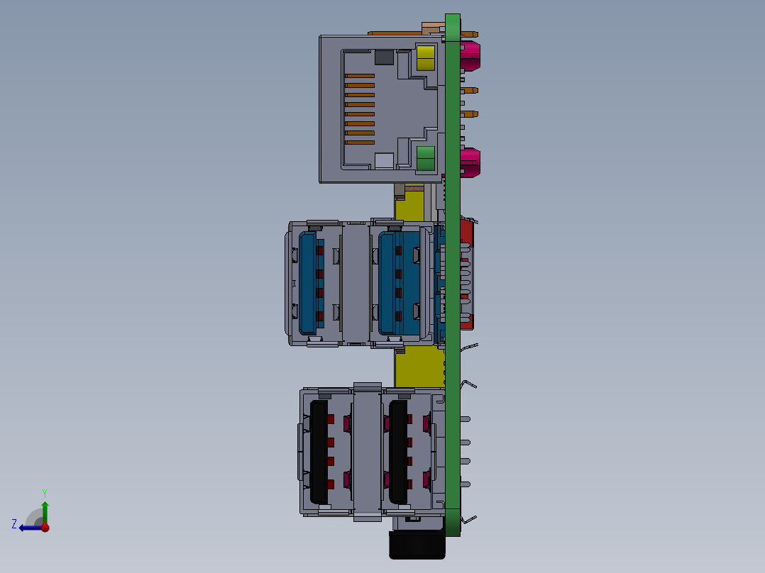 树莓派(28)右视图