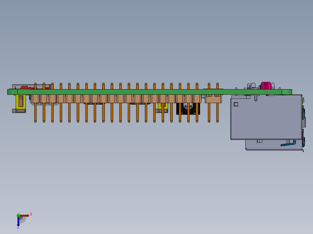 树莓派(28)俯视图