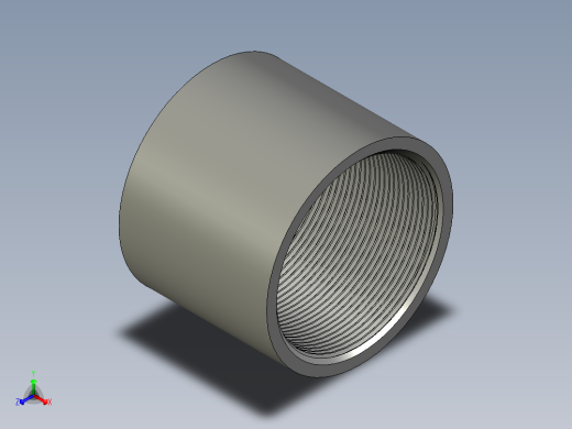 螺纹管管箍-等径直通 DN65