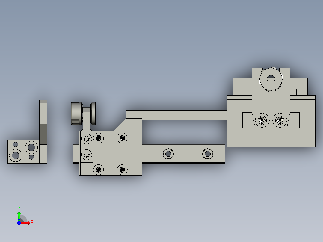 17268插1排后错位模组前视图