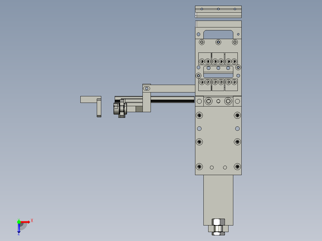 17268插1排后错位模组俯视图