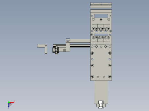17268插1排后错位模组俯视缩略图