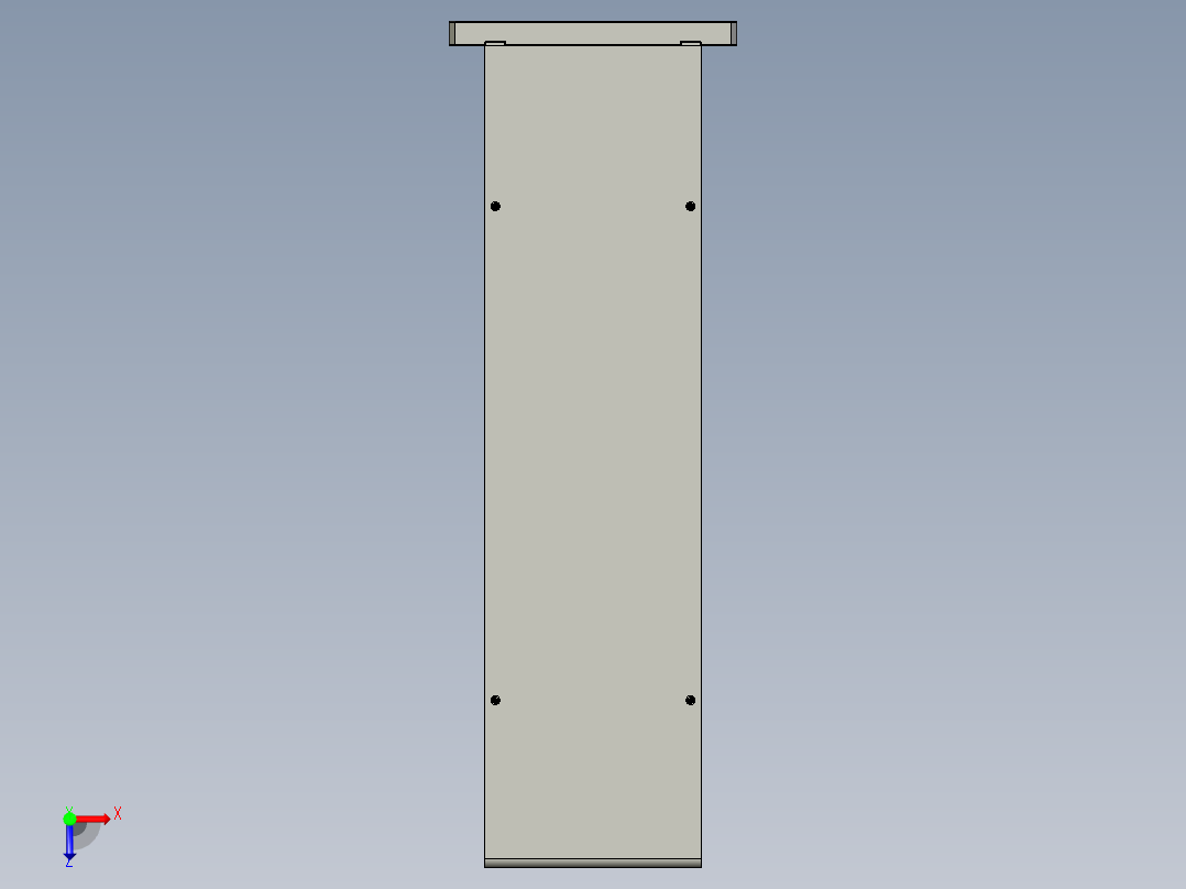860-0300花键旋转模组俯视图