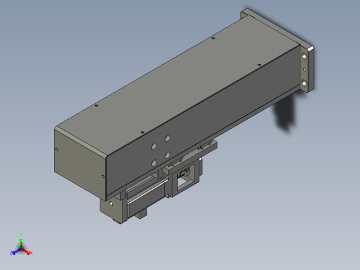 860-0300花键旋转模组正等轴测缩略图