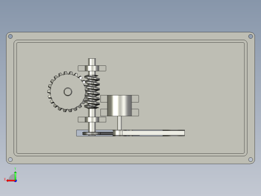 数控齿条插齿机后视缩略图