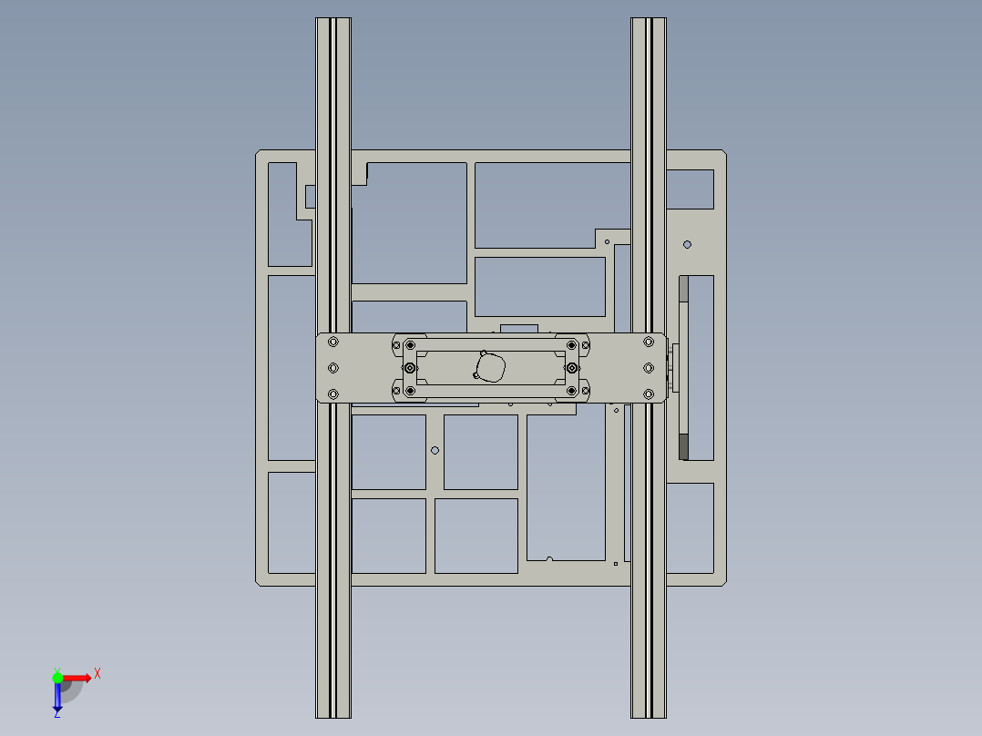 CZXD0315-04-04抓取机构俯视图