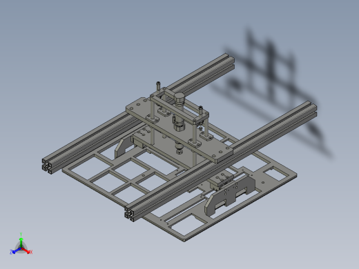 CZXD0315-04-04抓取机构正等轴测缩略图