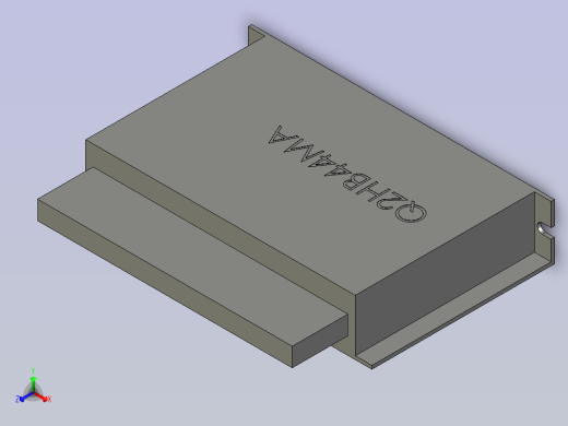 Q2HB44MA_步進馬達驅動器6正等轴测缩略图