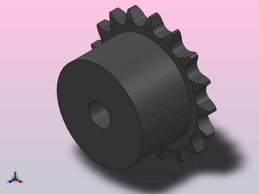 直孔链轮06B型_17-06B-1