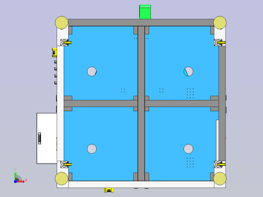 锂电池壳视觉缺陷检测机 sw21前视缩略图