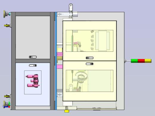 锂电池壳视觉缺陷检测机 sw21右视缩略图