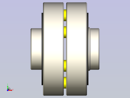 GB╱T 5014-2017[LX型弹性柱销联轴器（基本型）YA 12×32／YA 12×32]前视缩略图
