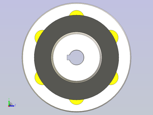 GB╱T 5014-2017[LX型弹性柱销联轴器（基本型）YA 12×32／YA 12×32]左视缩略图
