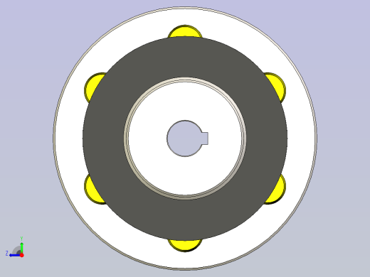 GB╱T 5014-2017[LX型弹性柱销联轴器（基本型）YA 12×32／YA 12×32]右视缩略图
