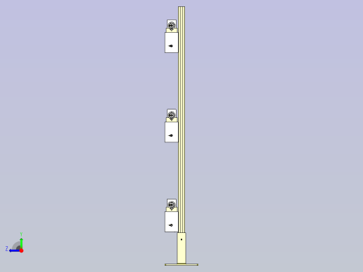 一种简易安全杠3D图纸右视缩略图