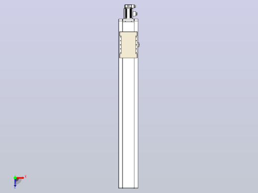 滚珠丝杠直线轴带导轨全封闭TPA-HCR-220D-3210C-L1450-M-Y-P1K-N3俯视缩略图