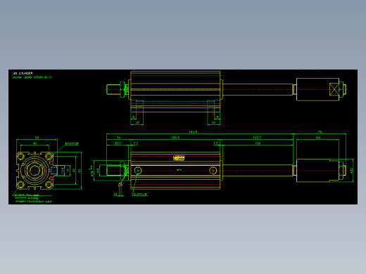 气立可CHELIC气缸油缸2D-JDAD40x90-B-S