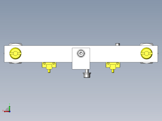 电路板固定夹具后视缩略图