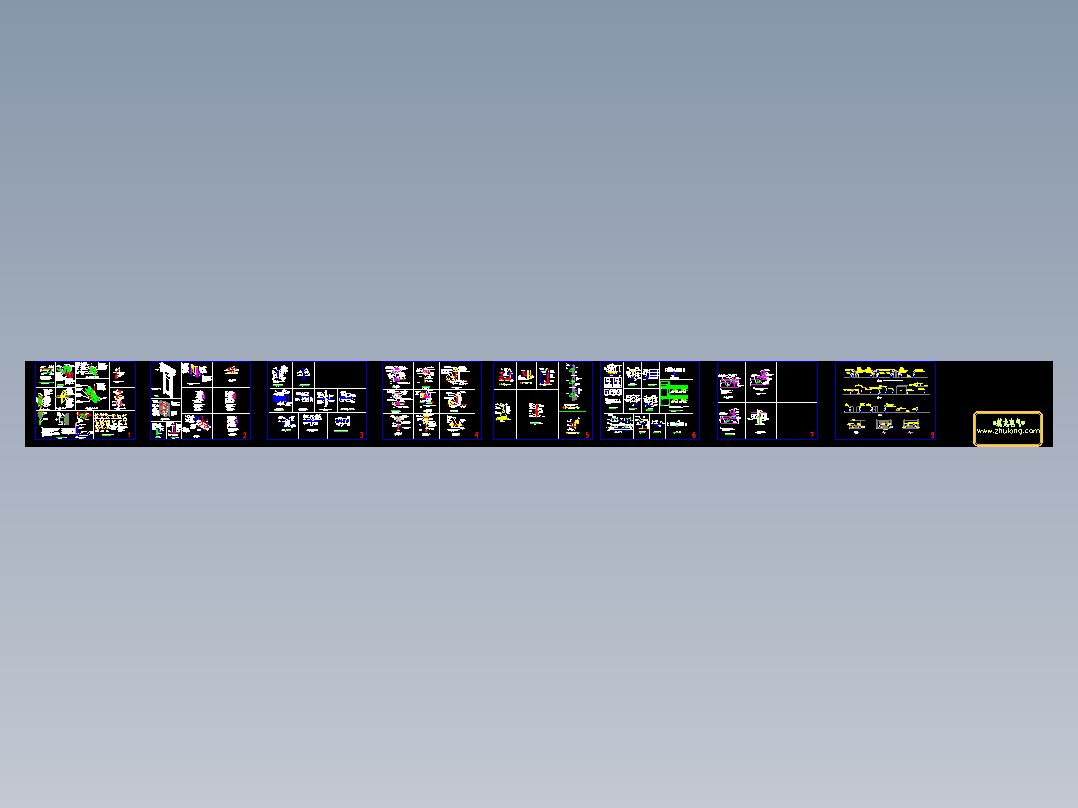 建筑电气施工常用节点详cad图纸汇总 桥架线管机电设备素