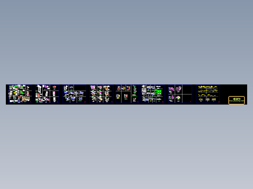建筑电气施工常用节点详cad图纸汇总 桥架线管机电设备素