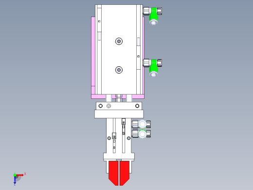 模块化气动手指夹具俯视缩略图