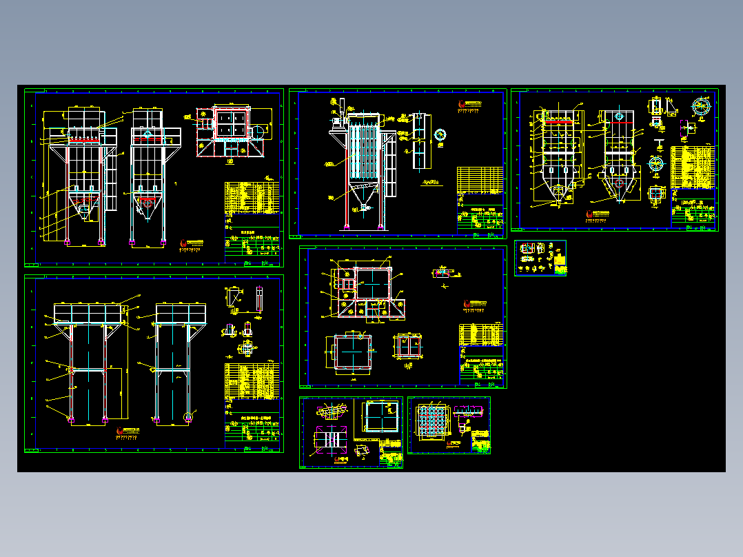袋式除尘器套图8详张
