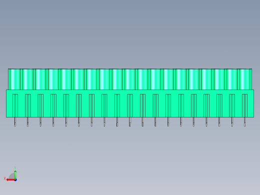 DEGSON 2EDG 系列 5.0mm 可插拔接线端子组-2EDGB-5.0-19P-14-00AH后视缩略图