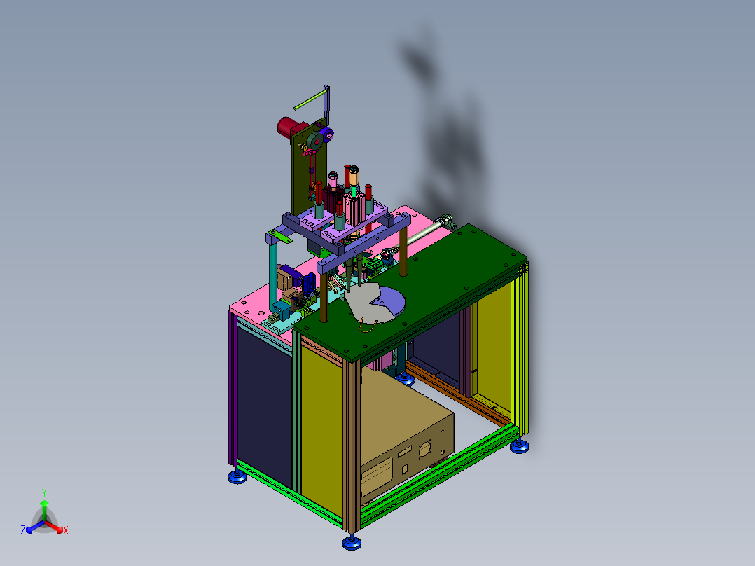 高速耳带绳点焊机