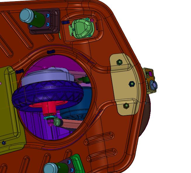 单人塑料框架电动小推车赛车