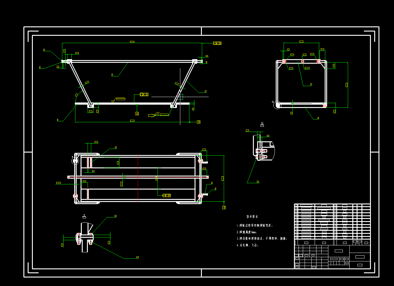 垂直式立体车库CAD图纸