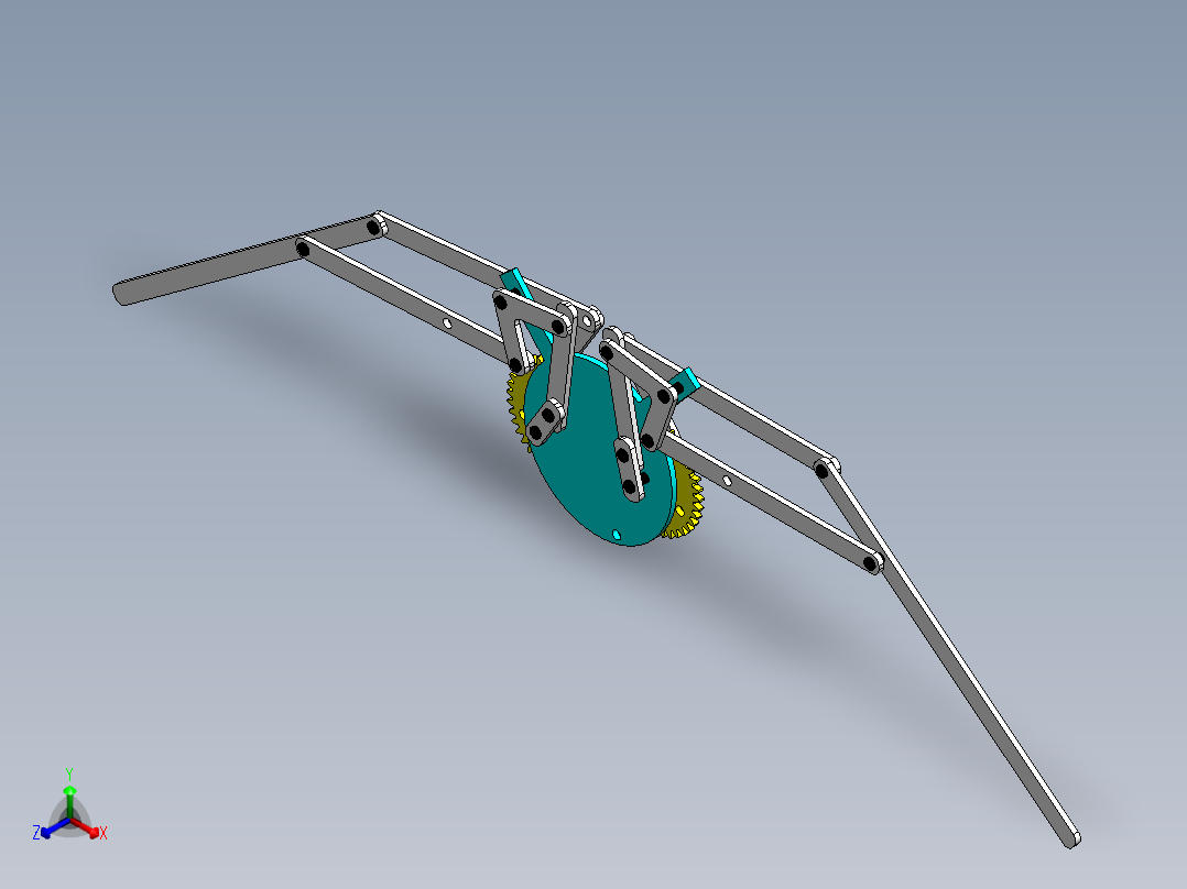 扑翼机扑动机构