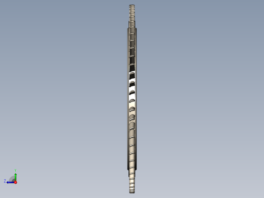 燃气轮机扇叶55---模型格式为 sw右视缩略图