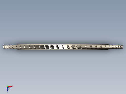 燃气轮机扇叶55---模型格式为 sw俯视缩略图