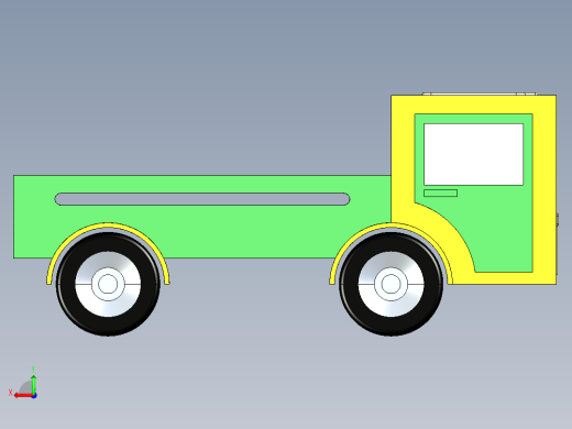 卡车玩具后视缩略图